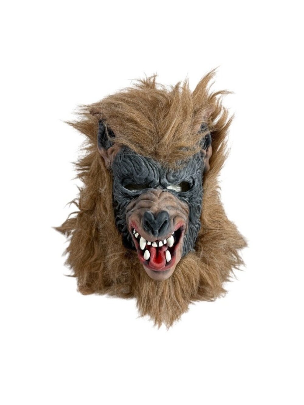 VTG Don Post Studios Werewolf Wolfman Halloween Mask Costume Paper Magic 2000